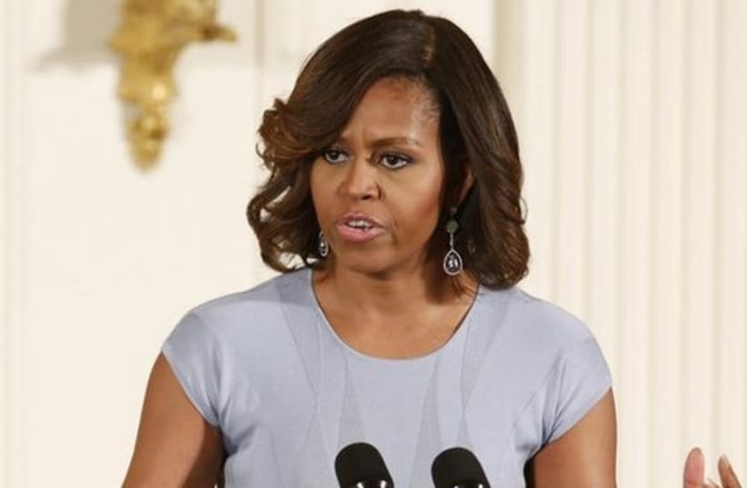 US First Lady Michelle Obama. (photo credit: REUTERS)
