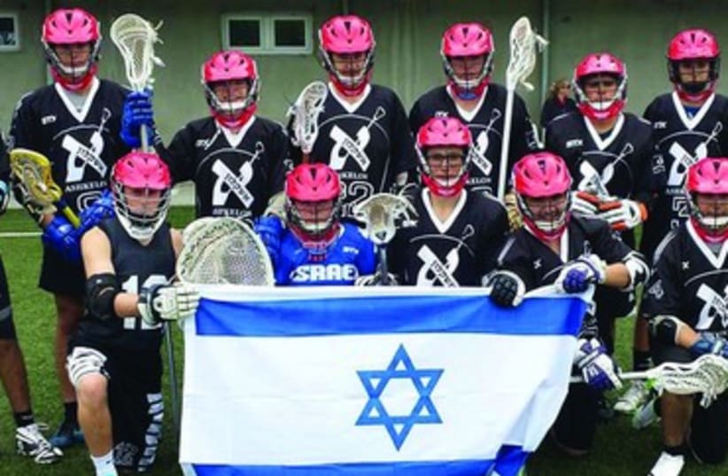 Ashkelon Lacrosse Club (photo credit: ISRAEL LACROSSE)