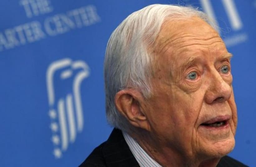 Former US President Jimmy Carter. (photo credit: REUTERS)
