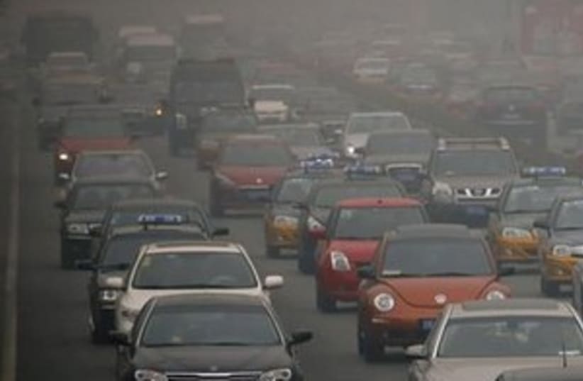 Car pollution (photo credit: REUTERS)