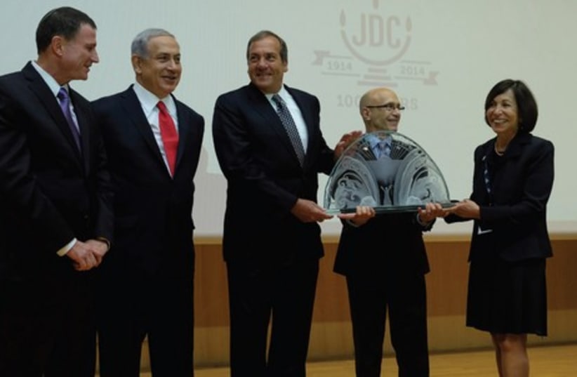 JDC honors Yechiel Eckstein (photo credit: Oren Nahshon)
