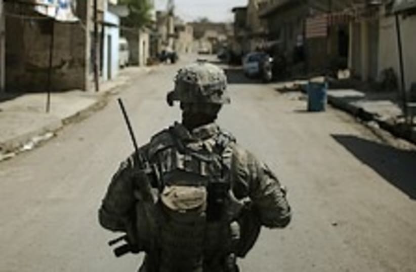 US soldier Iraq wild west 224.88 (photo credit: AP [file])