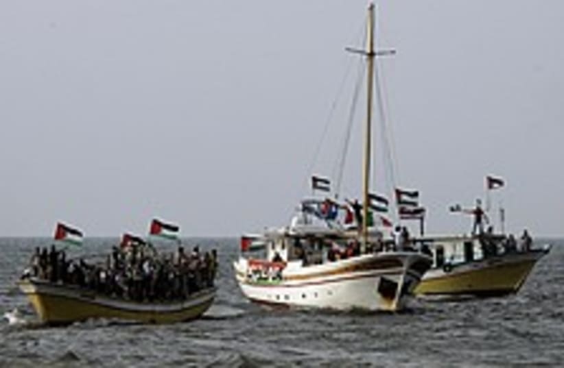 gaza boats 224.88 (photo credit: AP)