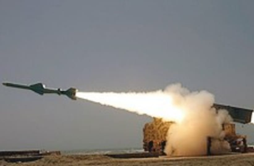 Iran submarine missile 224.88 (photo credit: AP)
