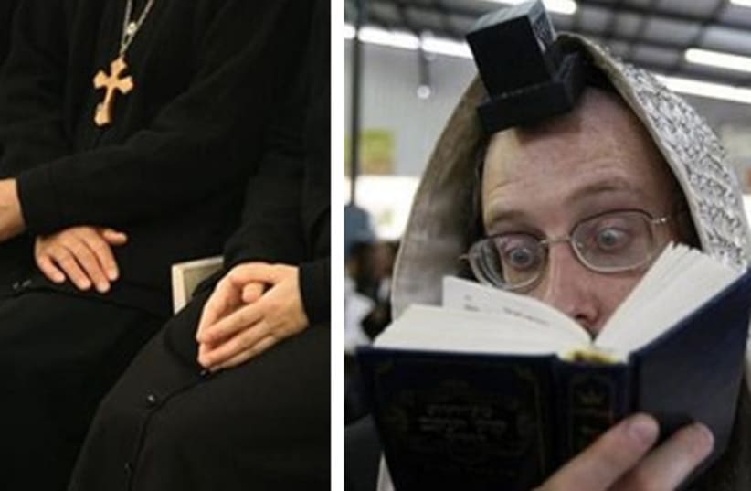 A Jew or a Christian? (photo credit: REUTERS)