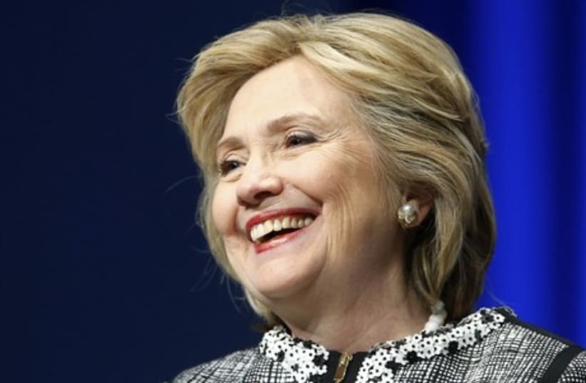 Former US secretary of state Hillary Clinton. (photo credit: REUTERS)