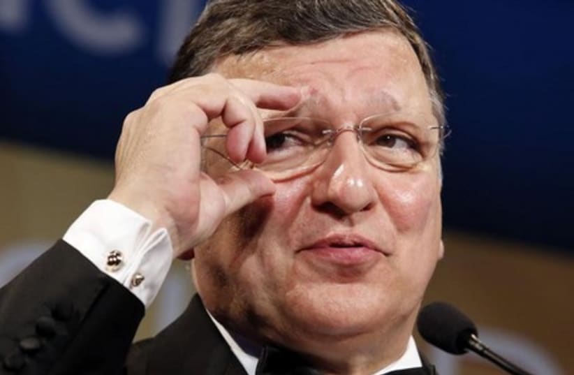 European Commission President Jose Manuel Barroso (photo credit: REUTERS)