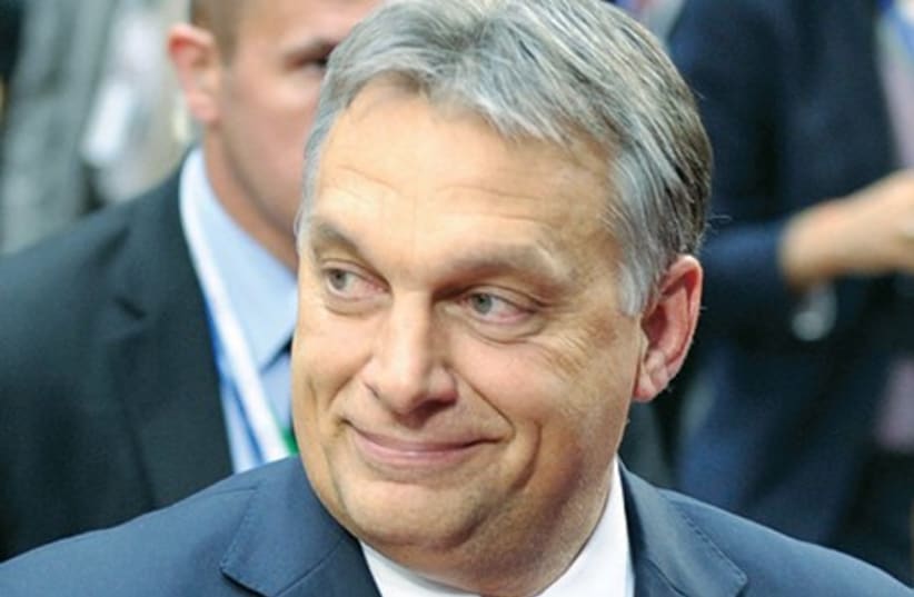 Viktor Orban (photo credit: REUTERS)