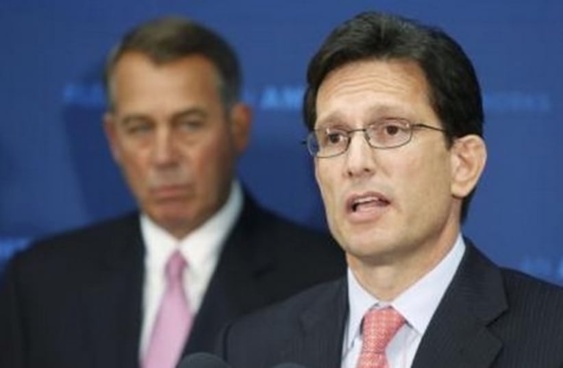Eric Cantor (photo credit: REUTERS)