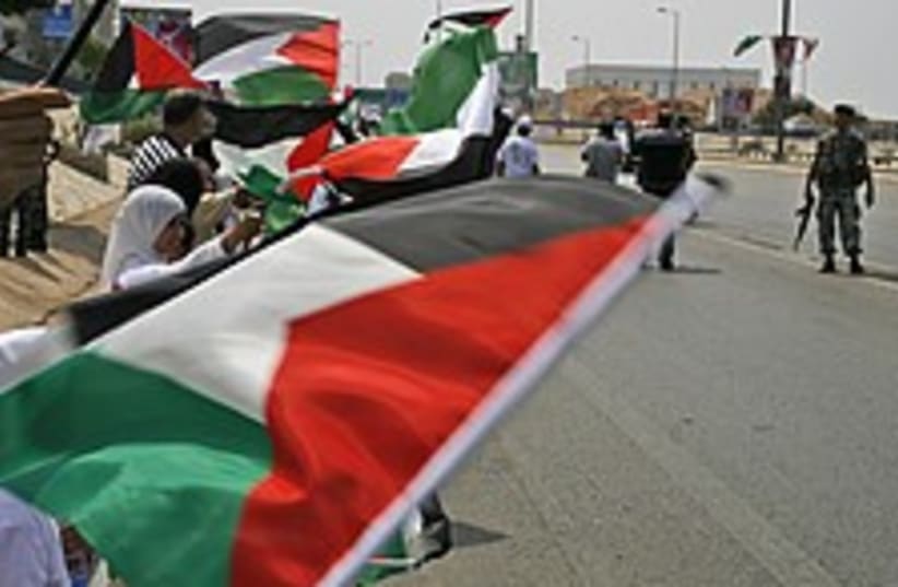 palestinian flags lebanon 224  (photo credit: AP)