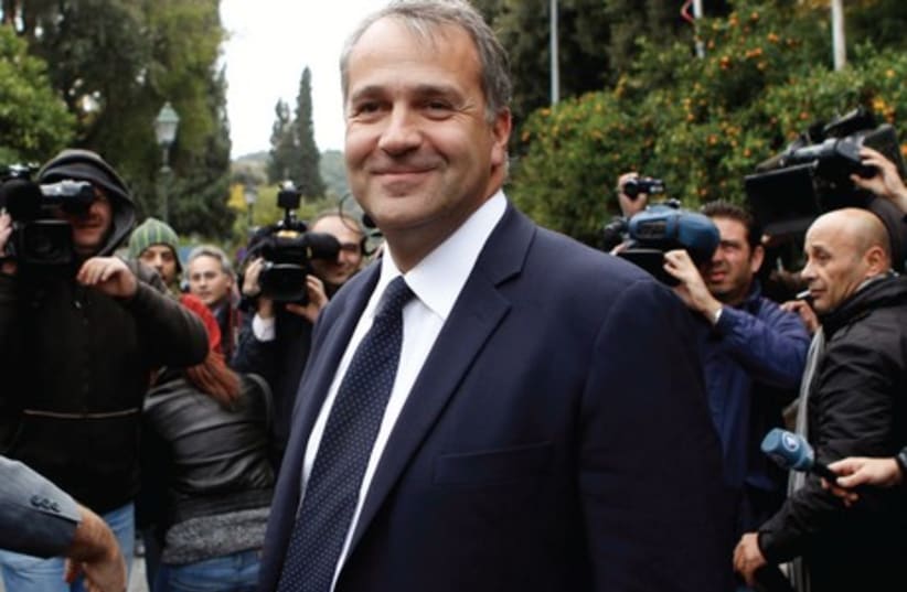 FAR-RIGHT parliamentarian Makis Voridis was recently appointed Greek health minister, despite strong opposition from the beleaguered Jewish community. (photo credit: REUTERS)