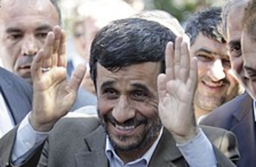 Ahmadinejad cuckoo 224.88 (photo credit: AP)