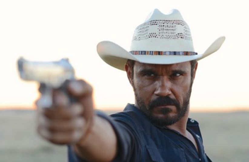 AARON PEDERSEN plays a detective in ‘Mystery Road’ (photo credit: Courtesy)