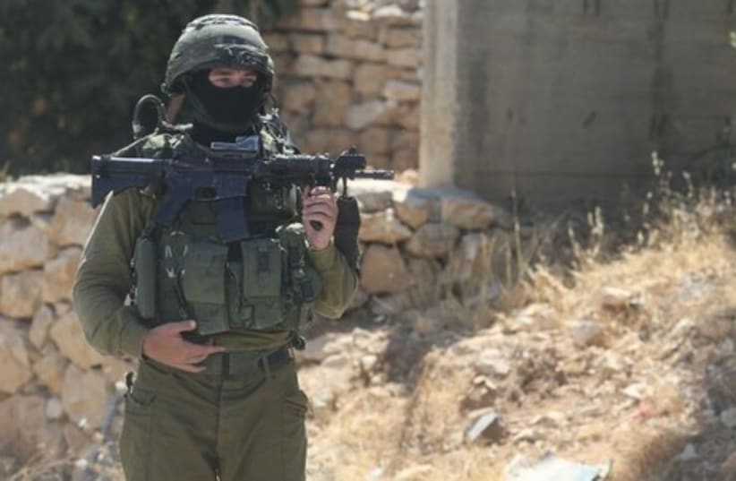 IDF operation in West Bank (photo credit: MARC ISRAEL SELLEM/THE JERUSALEM POST)