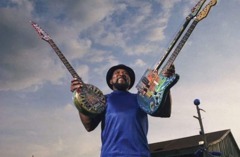 ‘I AM one the last of the originals... my songs are about what I know, what I have experienced and about the Delta style of life, and about the hardships and the hard times,’ says blues guitarist James Johnson. (photo credit: BILL STEBER)