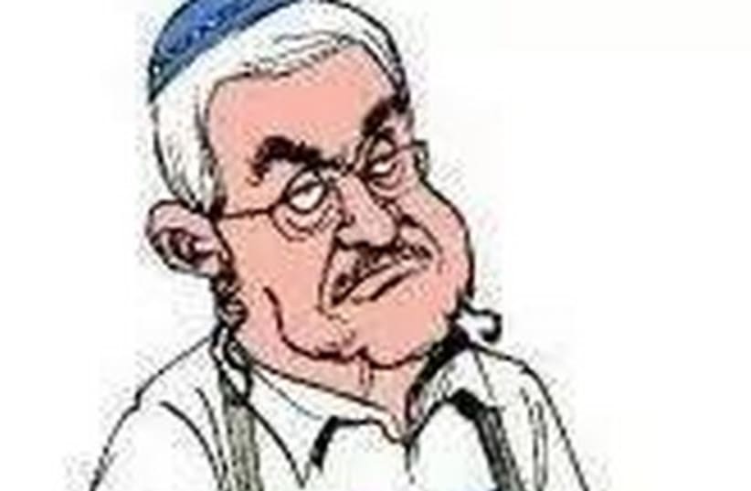 Palestinian Authority President Mahmoud Abbas mocked as an Israeli settler on social media. (photo credit: FACEBOOK)