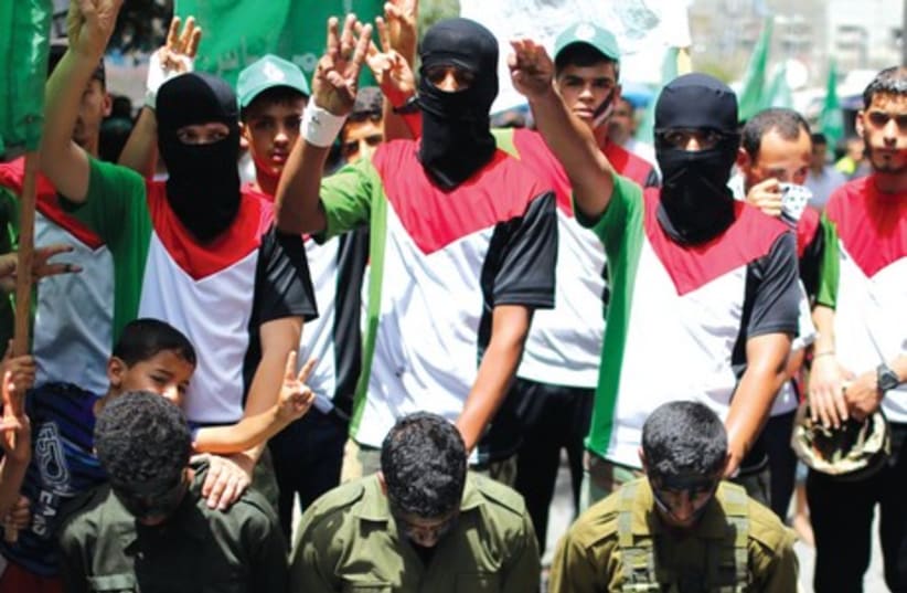 A massive search operation to rescue three kidnapped youths seemed to be changing into a punitive campaign against Hamas infrastructures (photo credit: Courtesy)