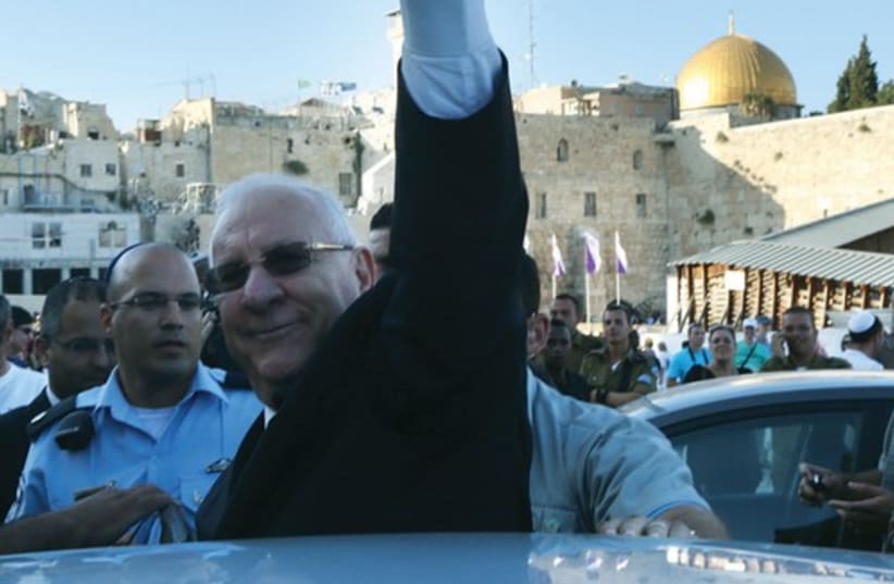 President elect Reuven Rivlin (photo credit: MARC ISRAEL SELLEM)