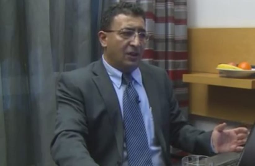 Mendi Safadi, the former chief of staff of former Likud MK and  Deputy Minister for Development of the Negev and Galilee, Ayub Kara. (photo credit: YOUTUBE SCREENSHOT)