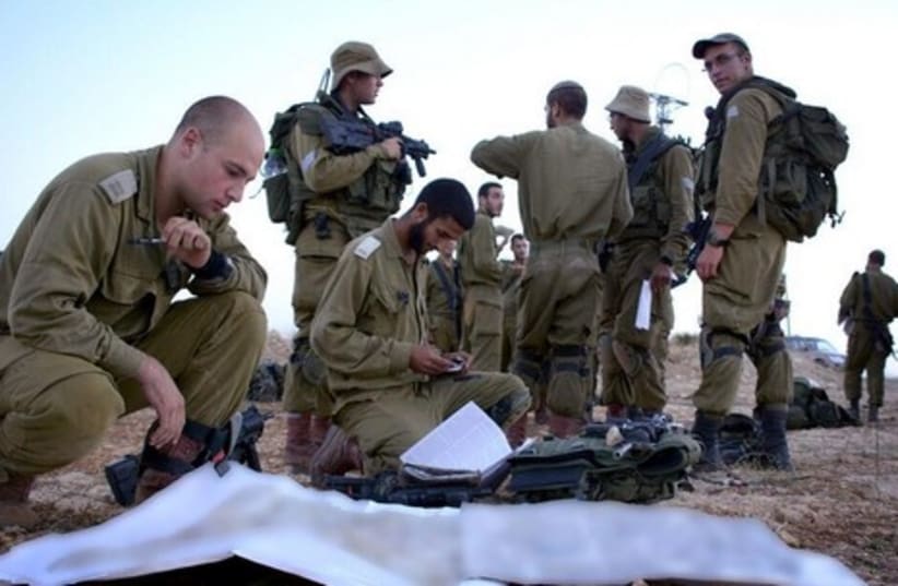 IDF forces continue searching for three kidnapped Israeli teens, June 26, 2014 (photo credit: IDF SPOKESMAN'S OFFICE)
