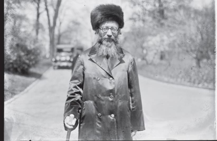 Rabbi Abraham Isaac Kook in Washington, DC, on the day of his White House visit, April 15, 1924 (photo credit: COURTESY YALE UNIVERSITY PRESS)