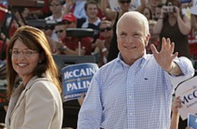 McCain Palin 224.88 (photo credit: AP)