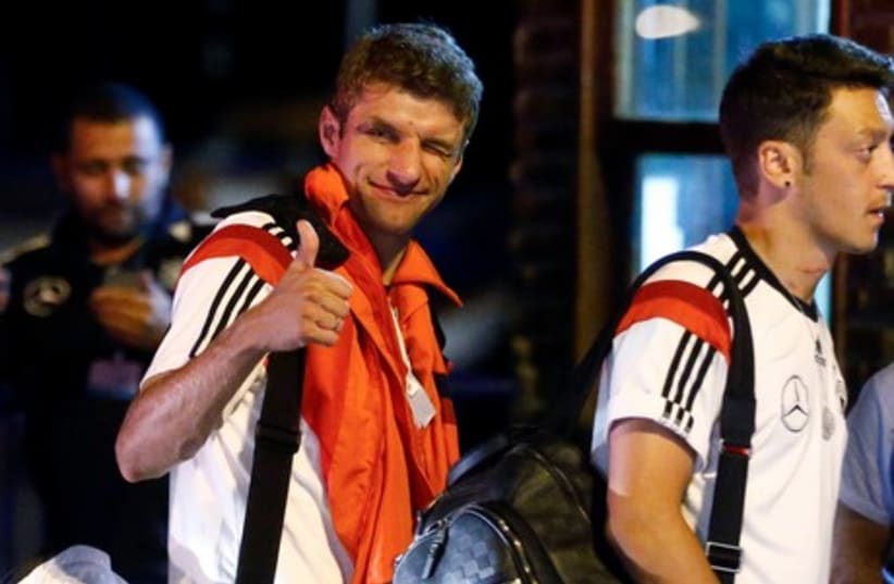Thomas Mueller of the German National team (photo credit: REUTERS)