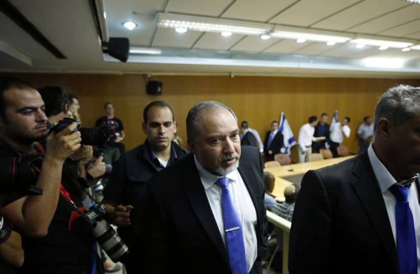 Avigdor Lieberman (photo credit: REUTERS)