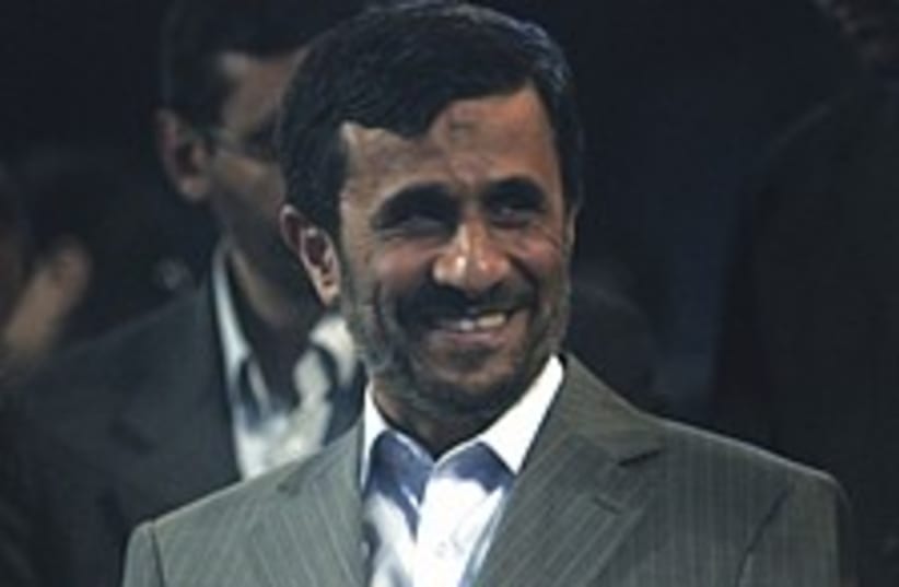 Ahmadinejad Paralympics 224.88 (photo credit: AP)