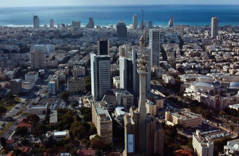 THE TEL AVIV skyline (photo credit: REUTERS)