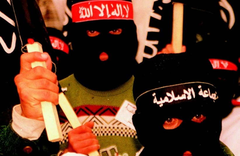 Des terroristes du Hamas (photo credit: REUTERS)