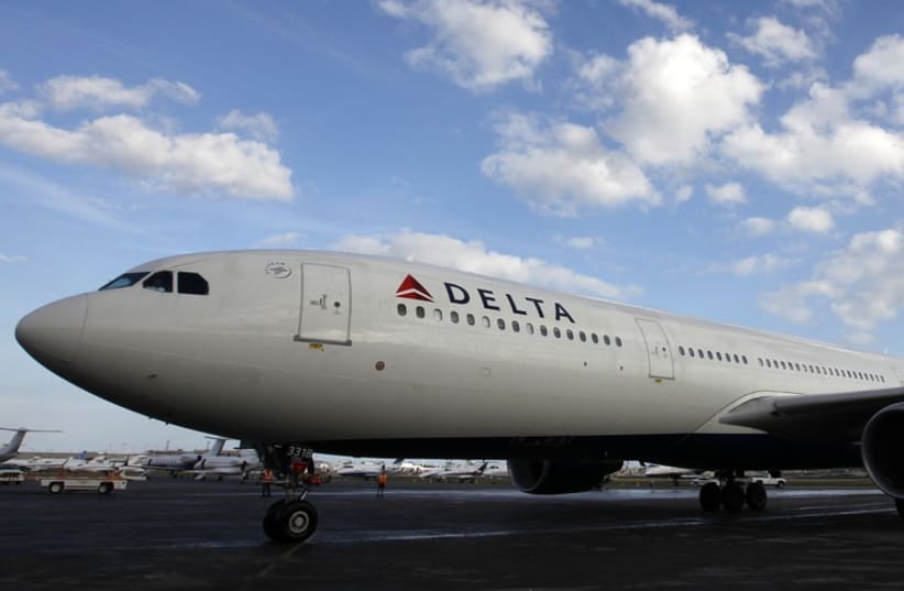 Delta airline plane (photo credit: REUTERS)