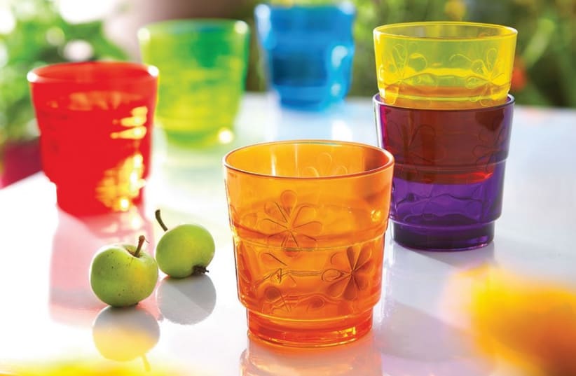 Colorful Glassware (photo credit: Courtesy)