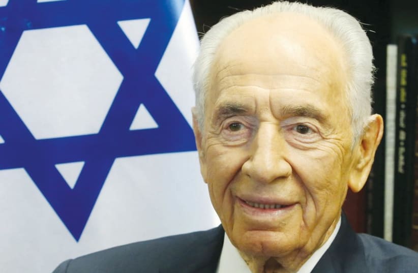Former president Shimon Peres. (photo credit: MARC ISRAEL SELLEM/THE JERUSALEM POST)
