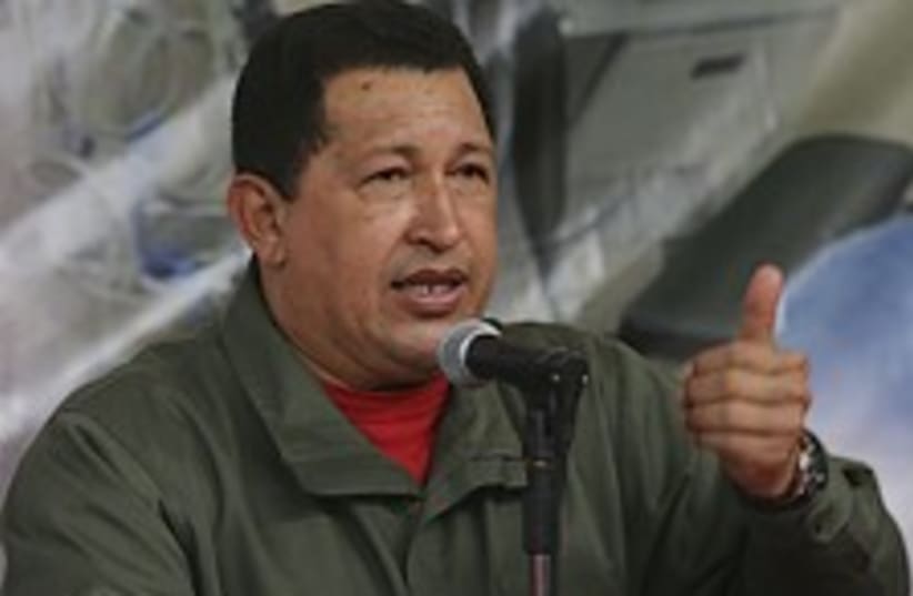 chavez thumb up 224.88 (photo credit: AP)