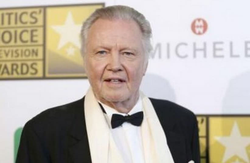 Actor Jon Voight poses at the 4th annual Critics' Choice Television Awards in Beverly Hills. (photo credit: REUTERS)