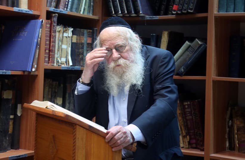 Rabbi Adin Steinsaltz (photo credit: MARC ISRAEL SELLEM/THE JERUSALEM POST)