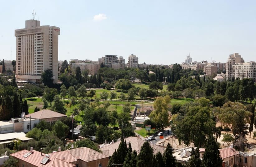 Independence Park in Jerusalem (photo credit: MARC ISRAEL SELLEM/THE JERUSALEM POST)