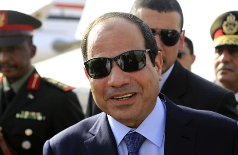 Egypt's President Abdul Fattah al-Sisi (photo credit: REUTERS)