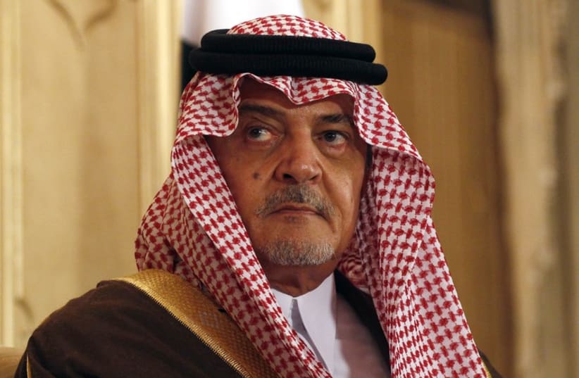Saud al-Faisal (photo credit: REUTERS)