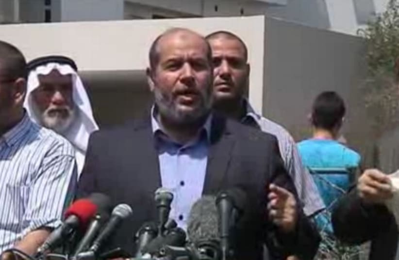 Senior Hamas leader Khalil al-Hayya. (photo credit: screenshot)