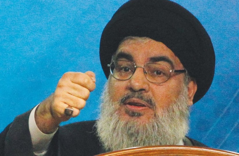 Hezbollah chief Hassan Nasrallah. (photo credit: REUTERS)