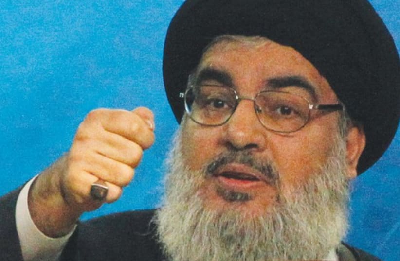 Hezbollah chief Hassan Nasrallah. (photo credit: REUTERS)