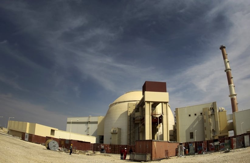 Bushehr nuclear power plant (photo credit: REUTERS)