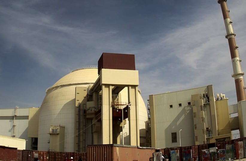 Bushehr nuclear power plant (photo credit: REUTERS)