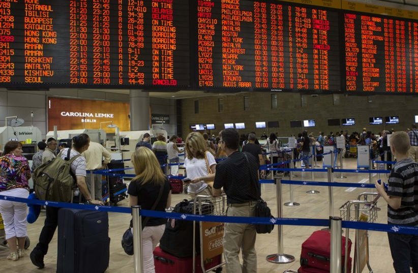 Ben Gurion Airport (photo credit: REUTERS)