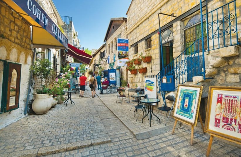 The artists colony provides a great place to walk around. (photo credit: ISRAEL TOURISM MINISTRY)