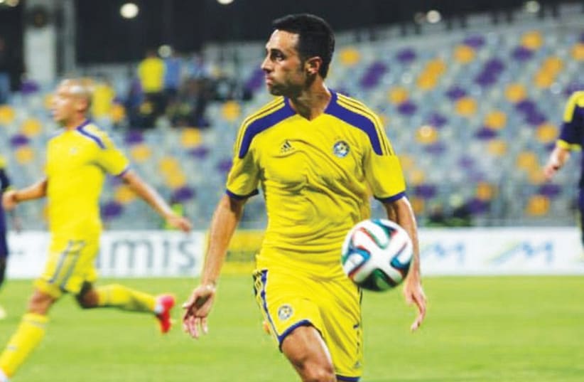 Maccabi Tel Aviv star midfielder Eran Zahavi. (photo credit: MACCABI TEL AVIV WEBSITE)