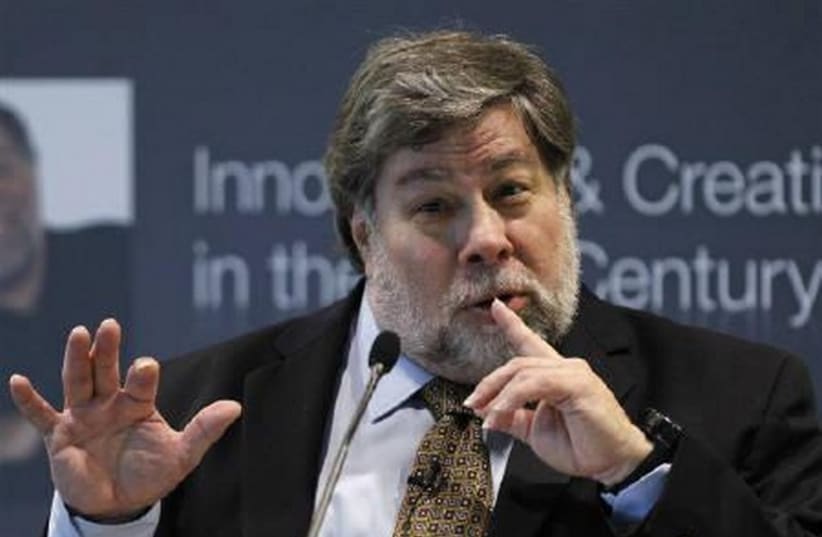  Steve Wozniak, the co-founder of Apple Inc. (photo credit: REUTERS)