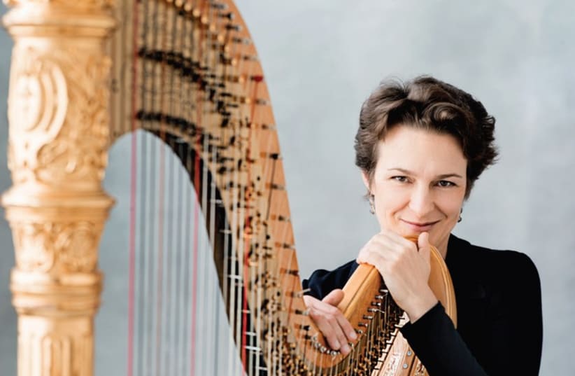 Harpist Marie-Pierre Langlamet joins the roster at the Jerusalem Chamber Music Festival (photo credit: PR)